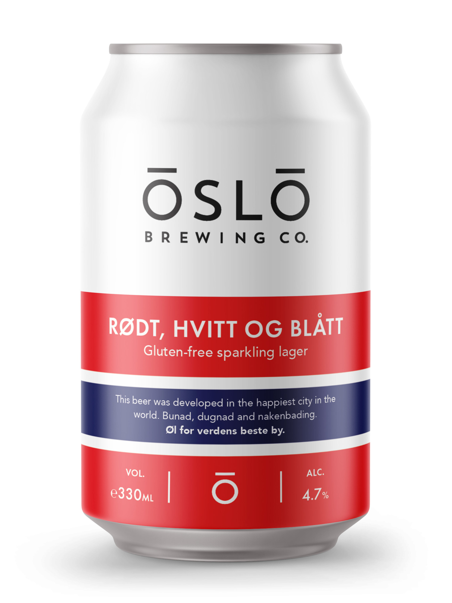 Oslo_Brewing_Company_Rødt_Hvitt_Og_Blått_Gluten_Free_Lager_Beer_Can